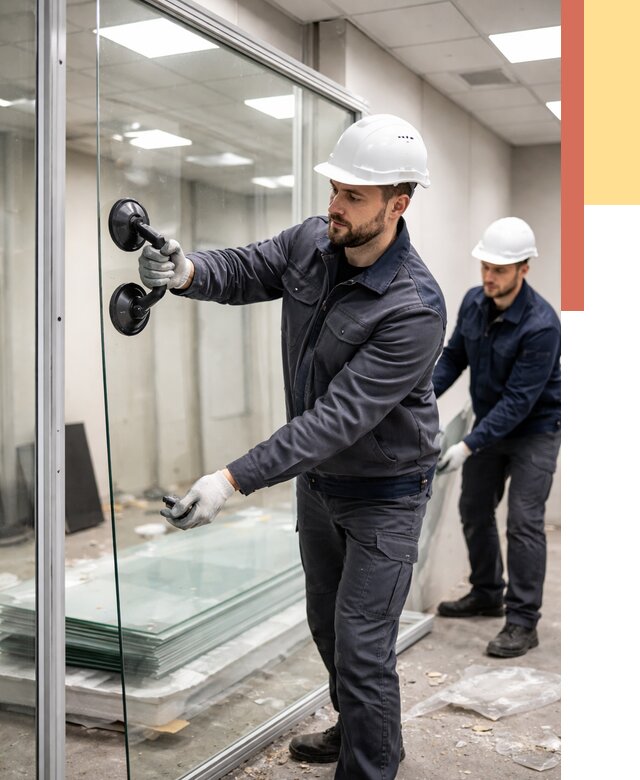 Демонтаж стеклянных перегородок в Красноярске от 3251 руб. — быстро и недорого | ОТДЕЛОЧНИК-Крс