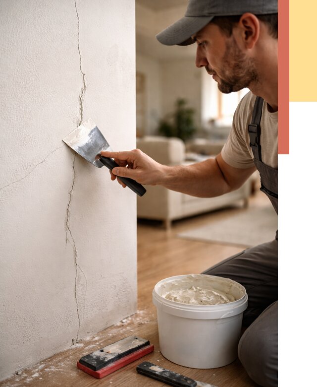 Заделка трещин и сколов в Красноярске от 2489 руб. — быстро и недорого | ОТДЕЛОЧНИК-Крс