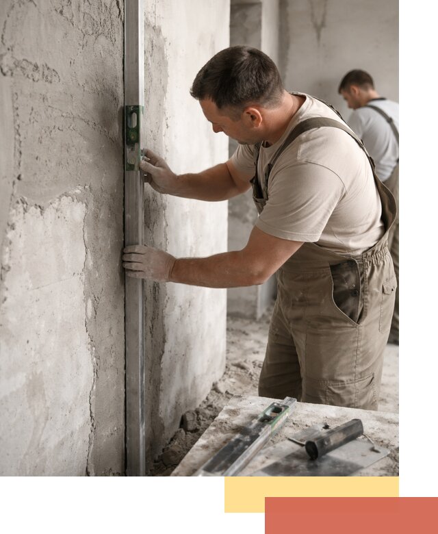 Установка штукатурных маяков в Красноярске с гарантией качества