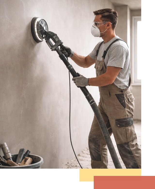 Профессиональная шлифовка стен в Красноярске быстро и качественно