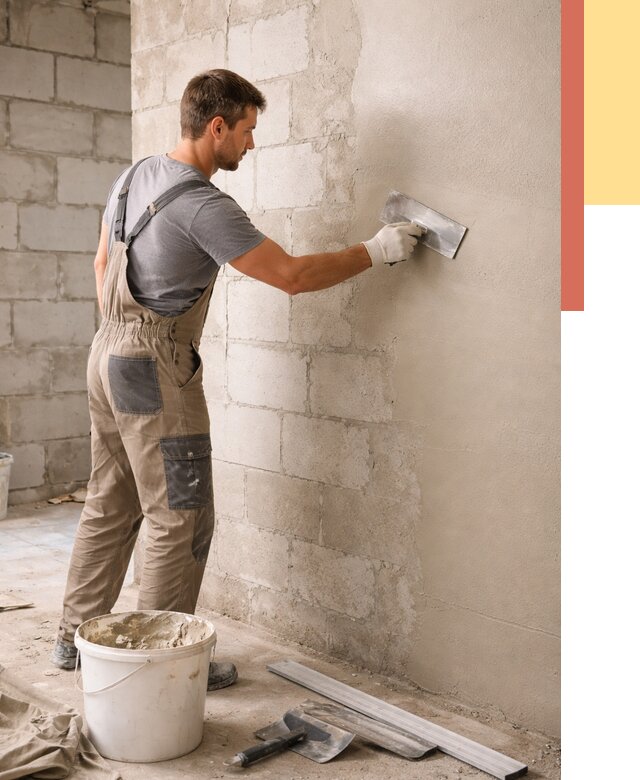 Штукатурка стен из газобетона в Красноярске от 2134 руб./м2 — быстро и недорого | ОТДЕЛОЧНИК-Крс