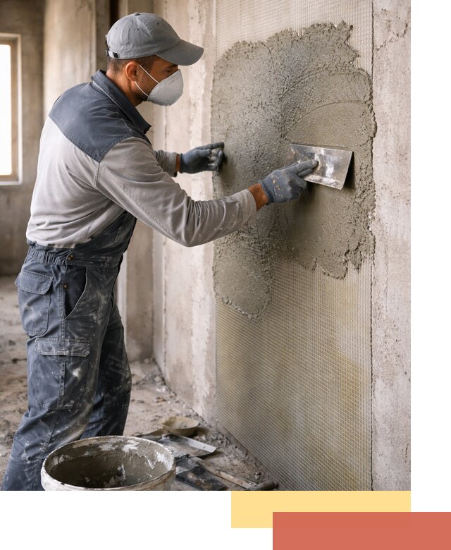 Штукатурка стен по сетке в Красноярске под ключ качественно и быстро