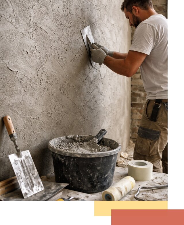 Декоративная штукатурка лофт в Красноярске — отделка стен и потолков