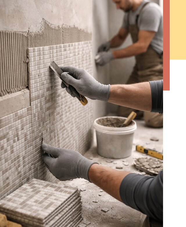 Облицовка стен мозаикой в Красноярске от 3251 руб/м2 — укладка мозаики на стены | ОТДЕЛОЧНИК-Крс