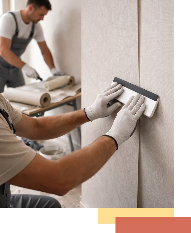 Поклейка обоев под покраску в Красноярске профессионально и быстро