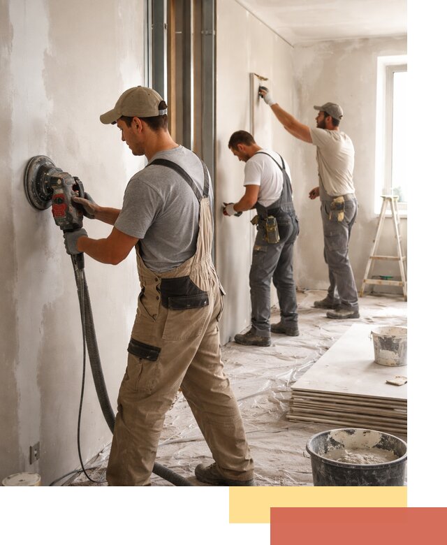 Профессиональная отделка стен в Красноярске качественно и в срок