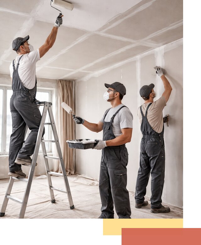 Покраска потолка из гипсокартона в Красноярске качественно и недорого