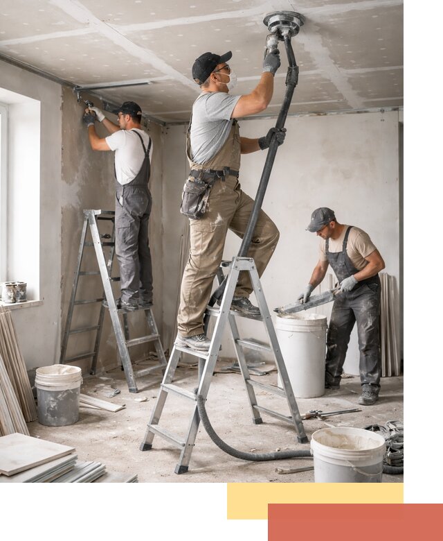 Ремонт потолка из гипсокартона в Красноярске: быстрый и качественный монтаж