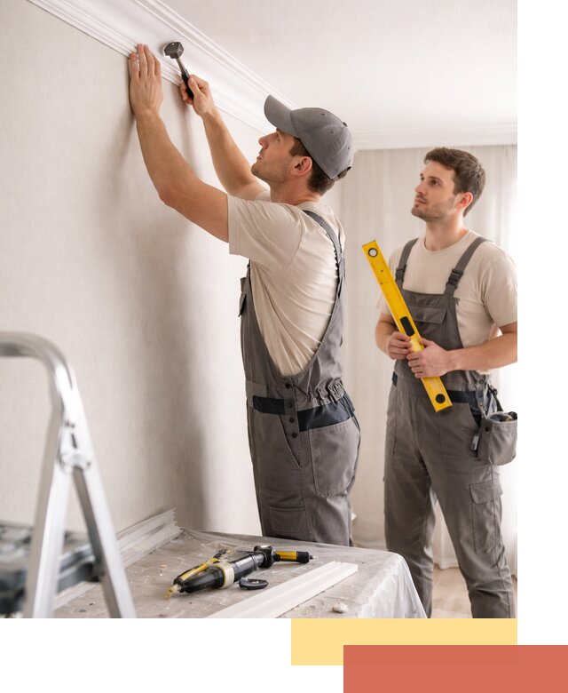 Монтаж потолочного плинтуса в Красноярске качественно и быстро