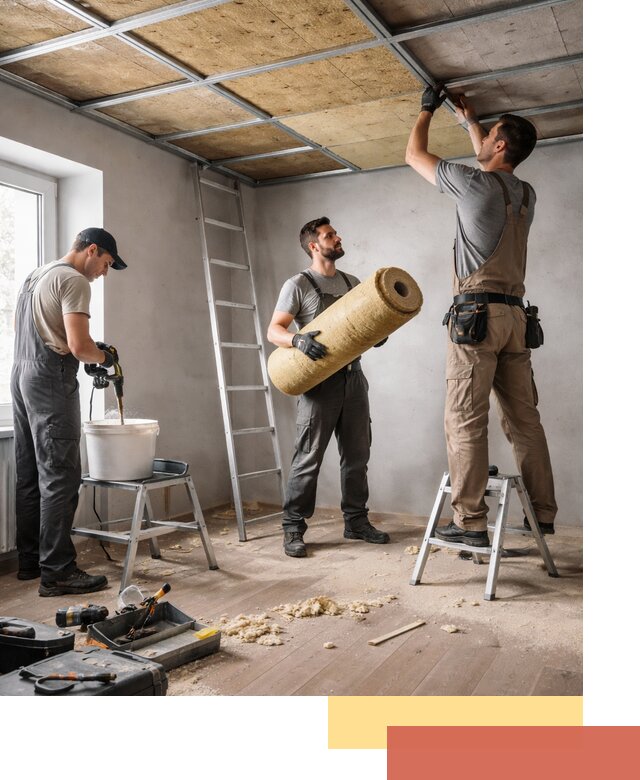 Шумоизоляция потолка в Красноярске: профессиональный монтаж и отделка